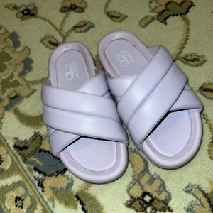 NOBO Light Purple Slide Sandals